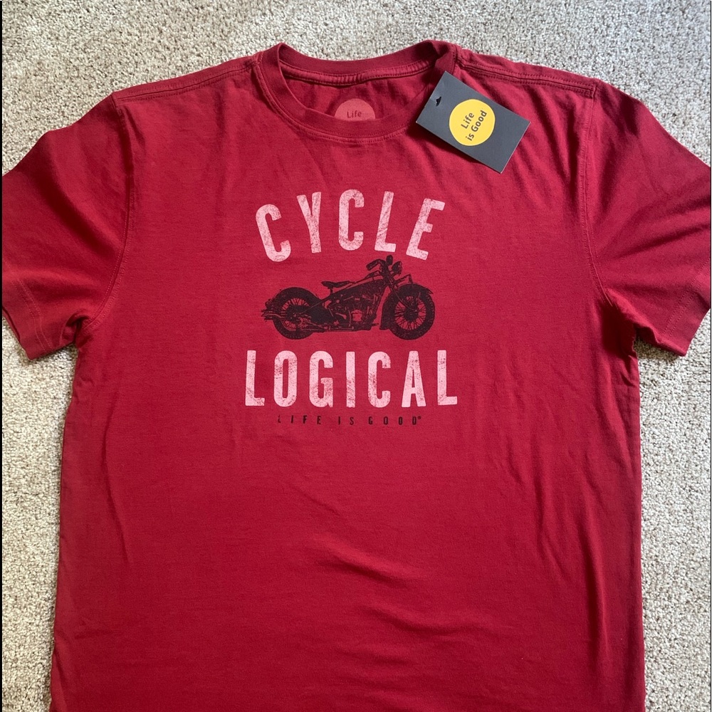 Life is Good t-shirt / short sleeve/ BNWT / small